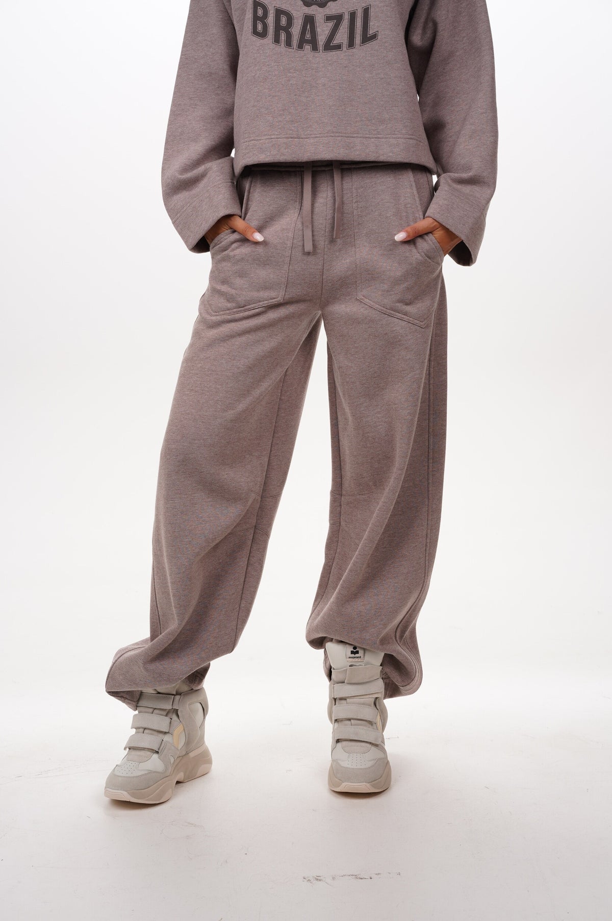 DEBLON Trousers Jayden wide leg jogger