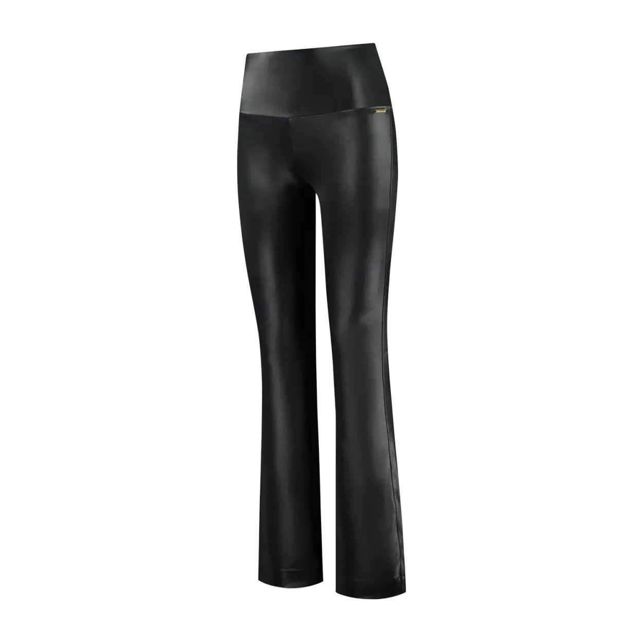 DEBLON Trousers D4558 SHINE FLARED BLACK