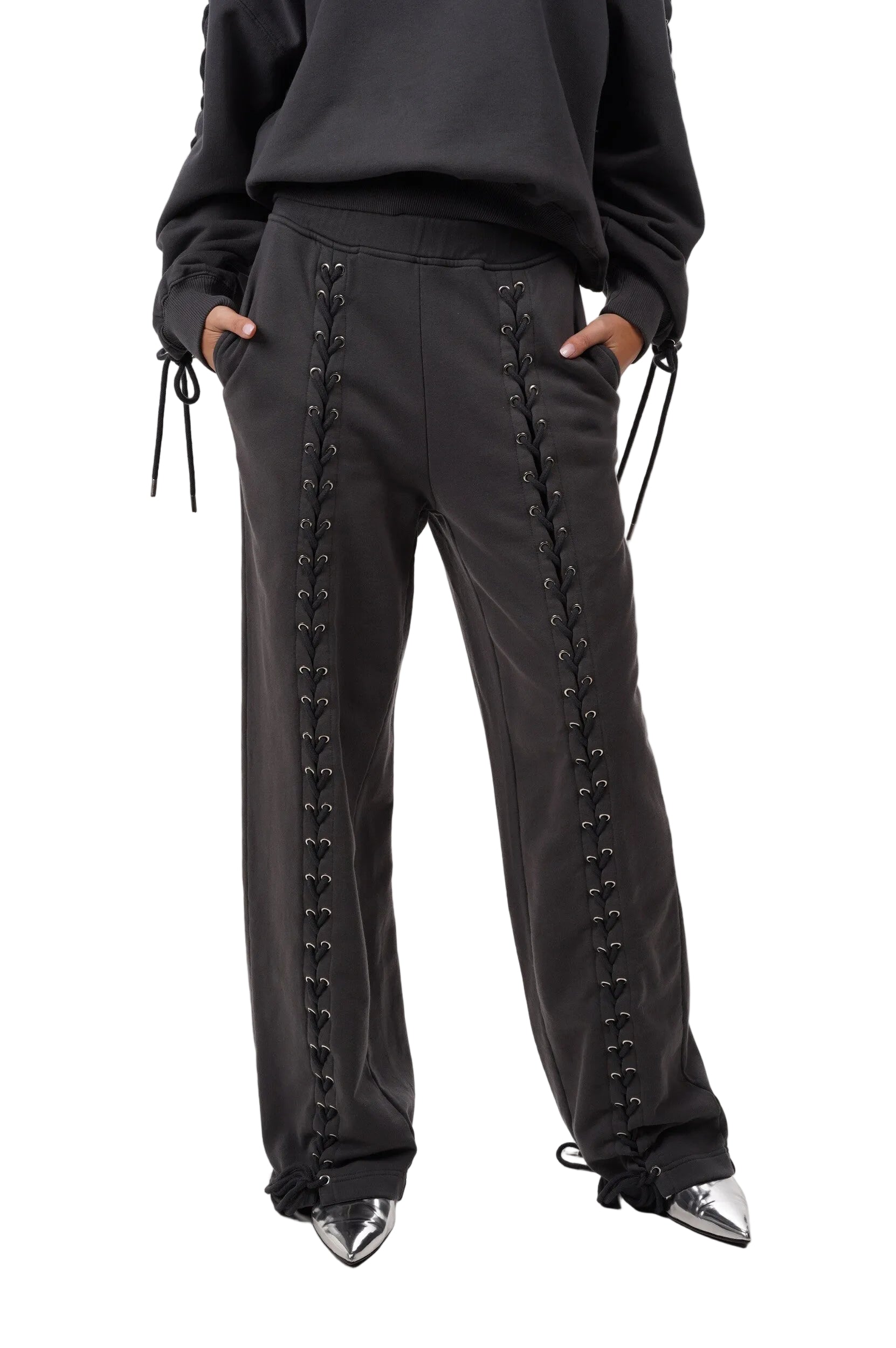 ROTATE Trousers Dannia Lacing sweatpants