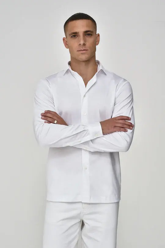 VALENZA Shirt INTERLOCK SUPIMA SHIRT L/S