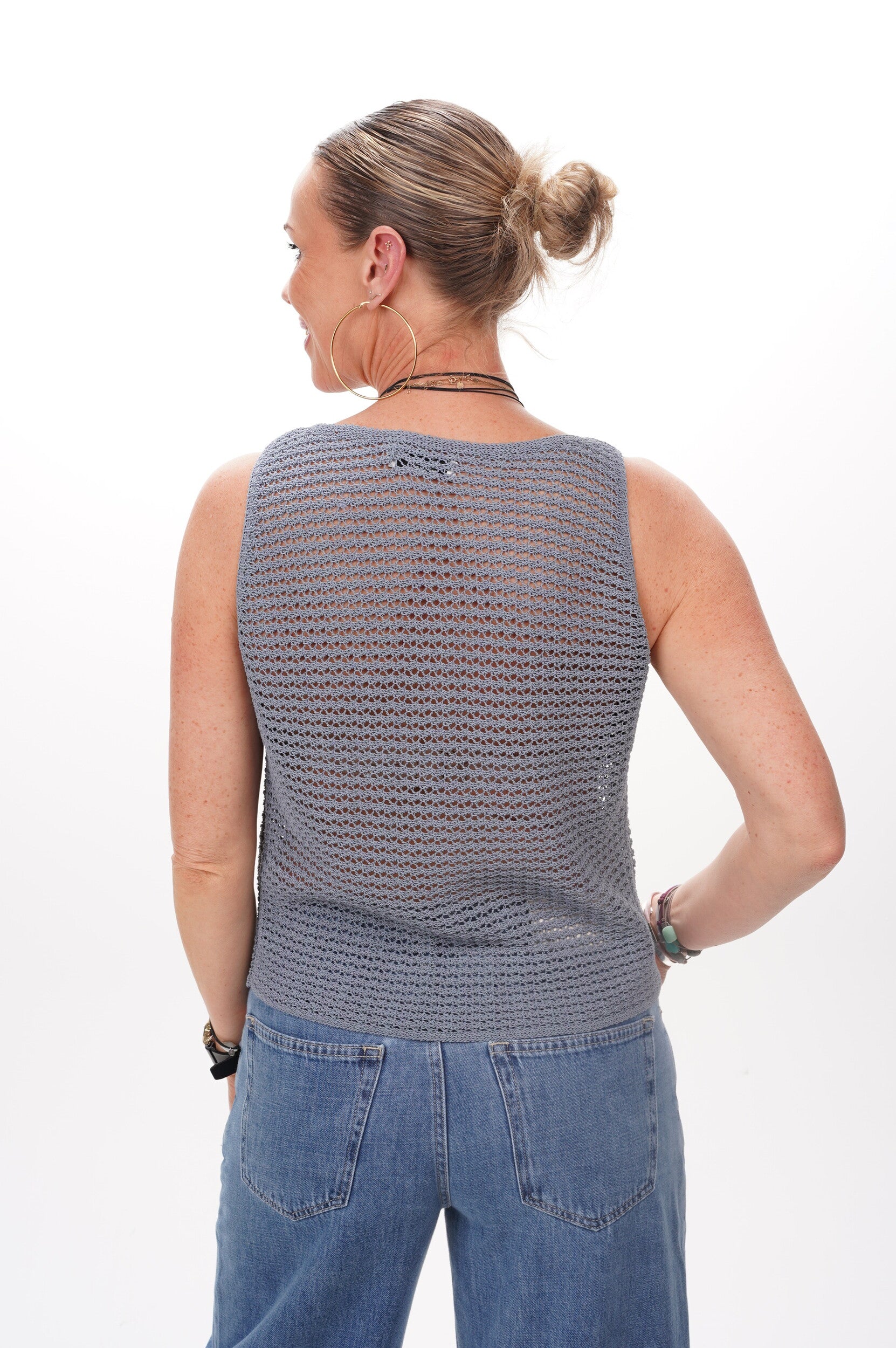 VINCE Top Cotton cord