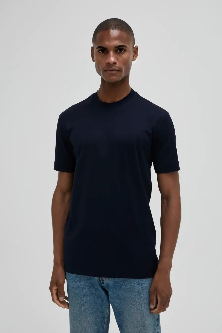 VALENZA T Shirt Supima navy