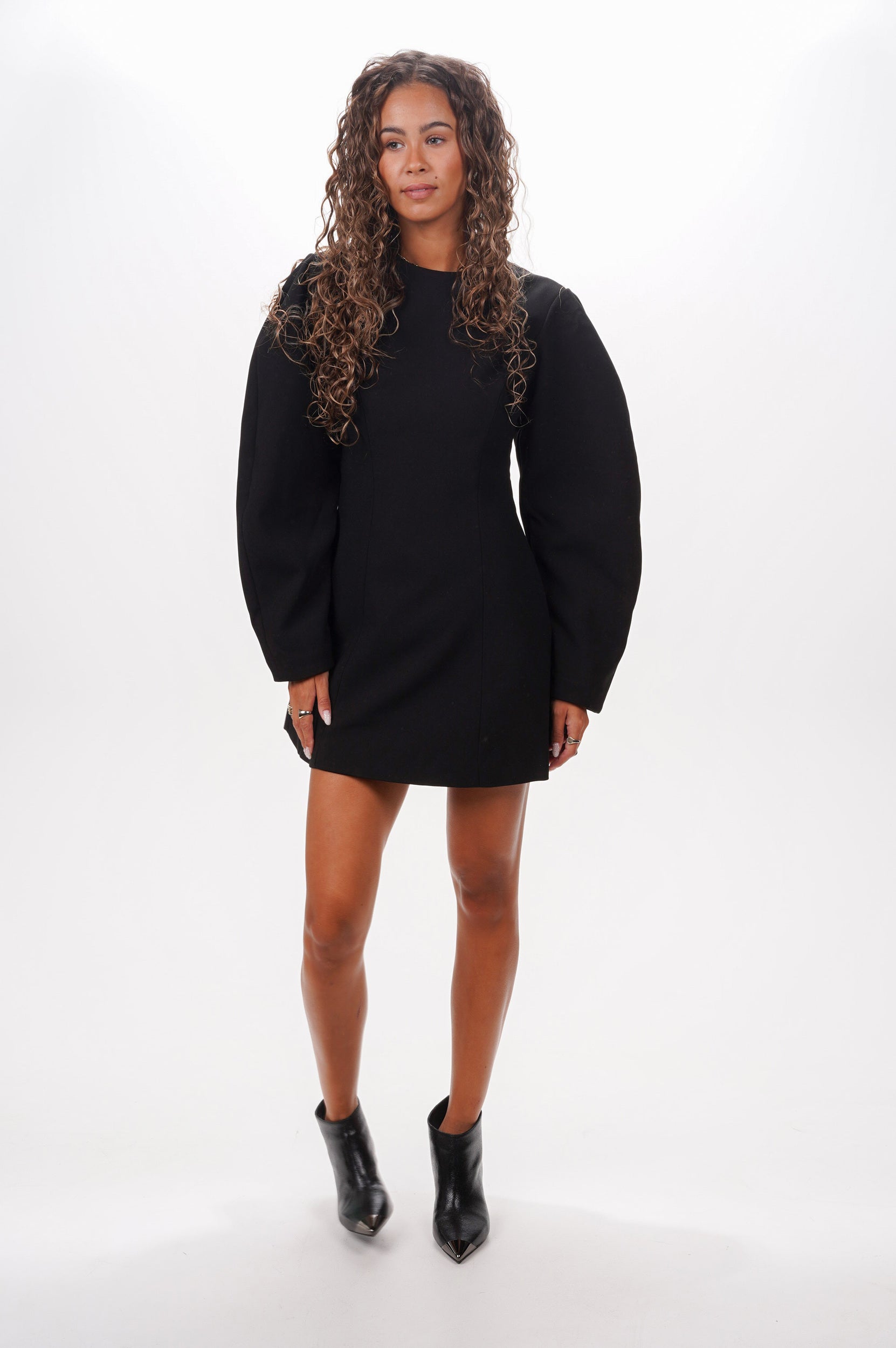 ROTATE Dress Suiting flared mini