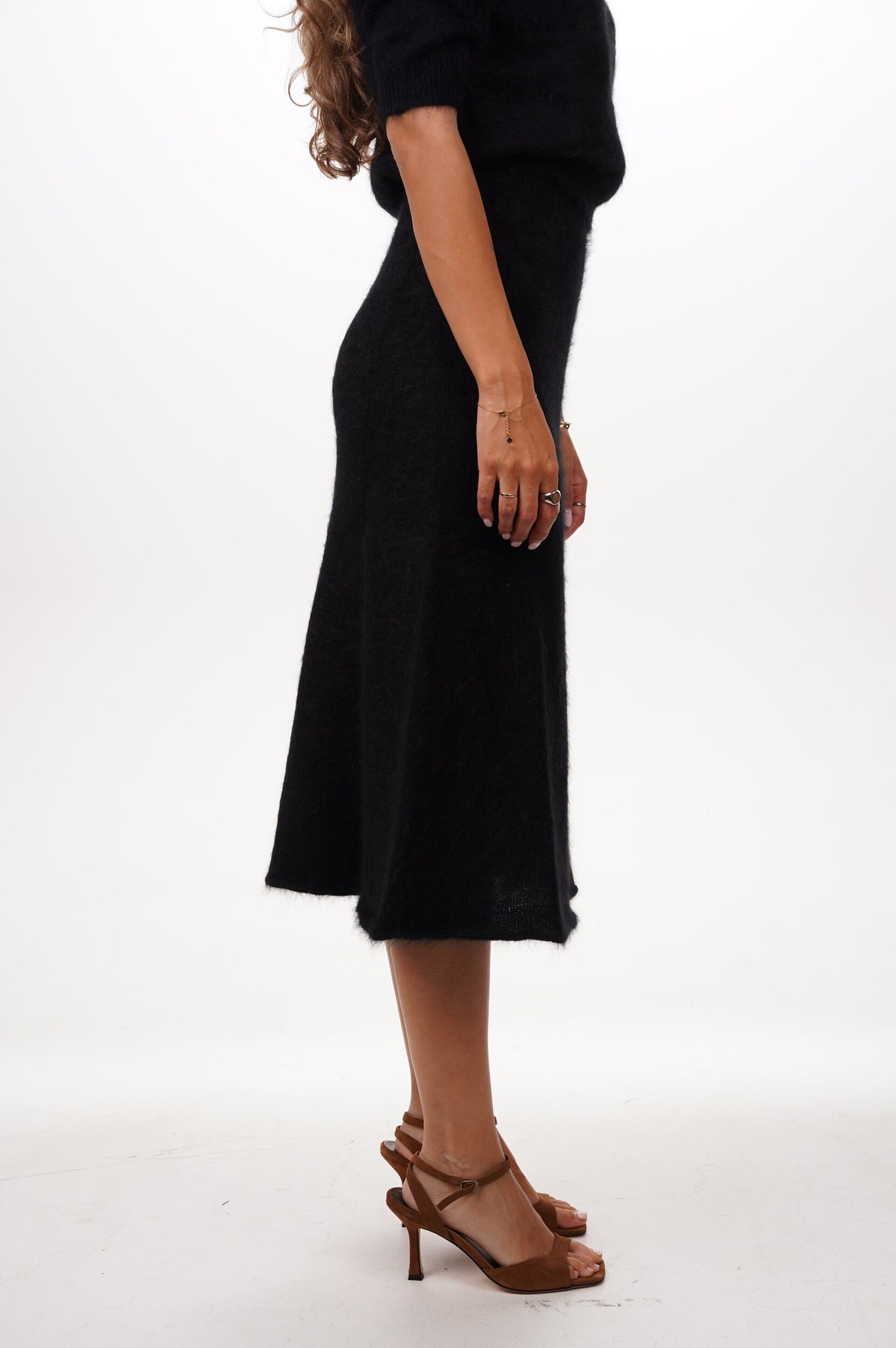 ROBERTO COLLINA Skirt GONNA NERO