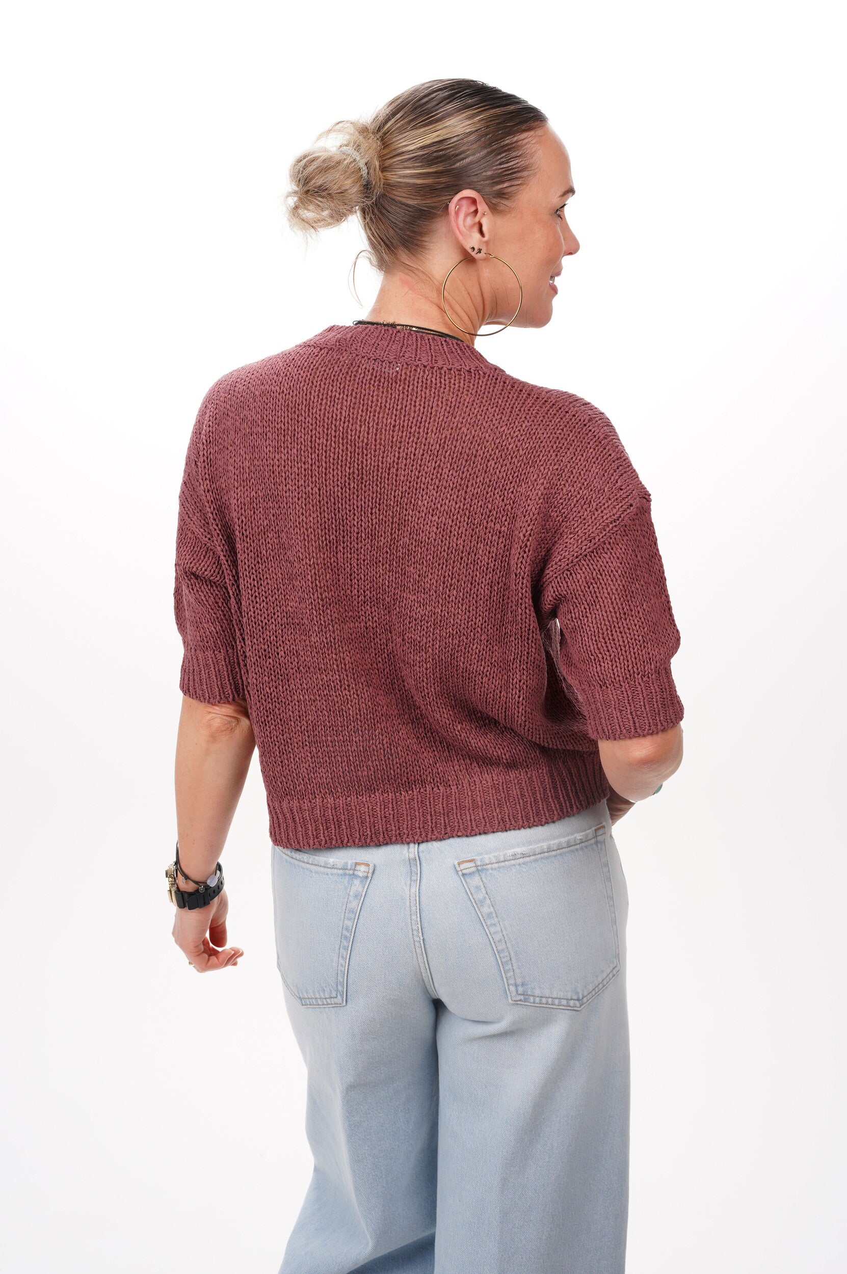 ROBERTO COLLINA Pull Girocollo MC