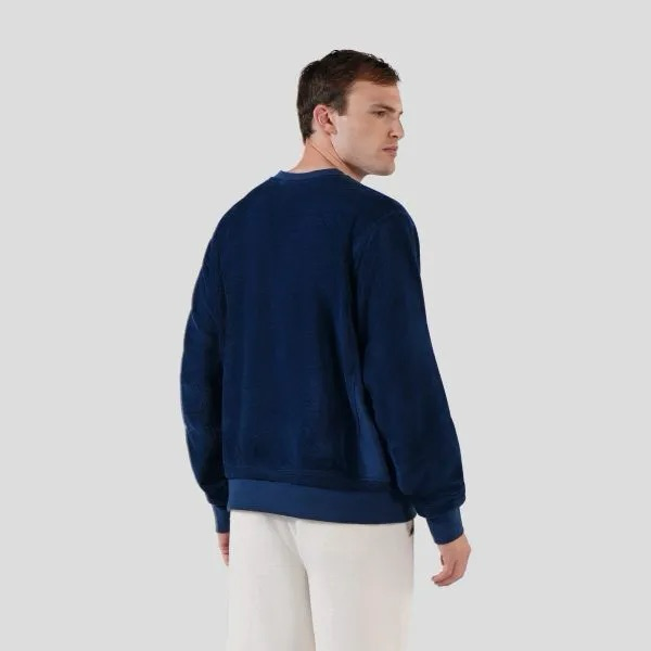 BAINDOUX Pull ELEVENTH DARK BLUE