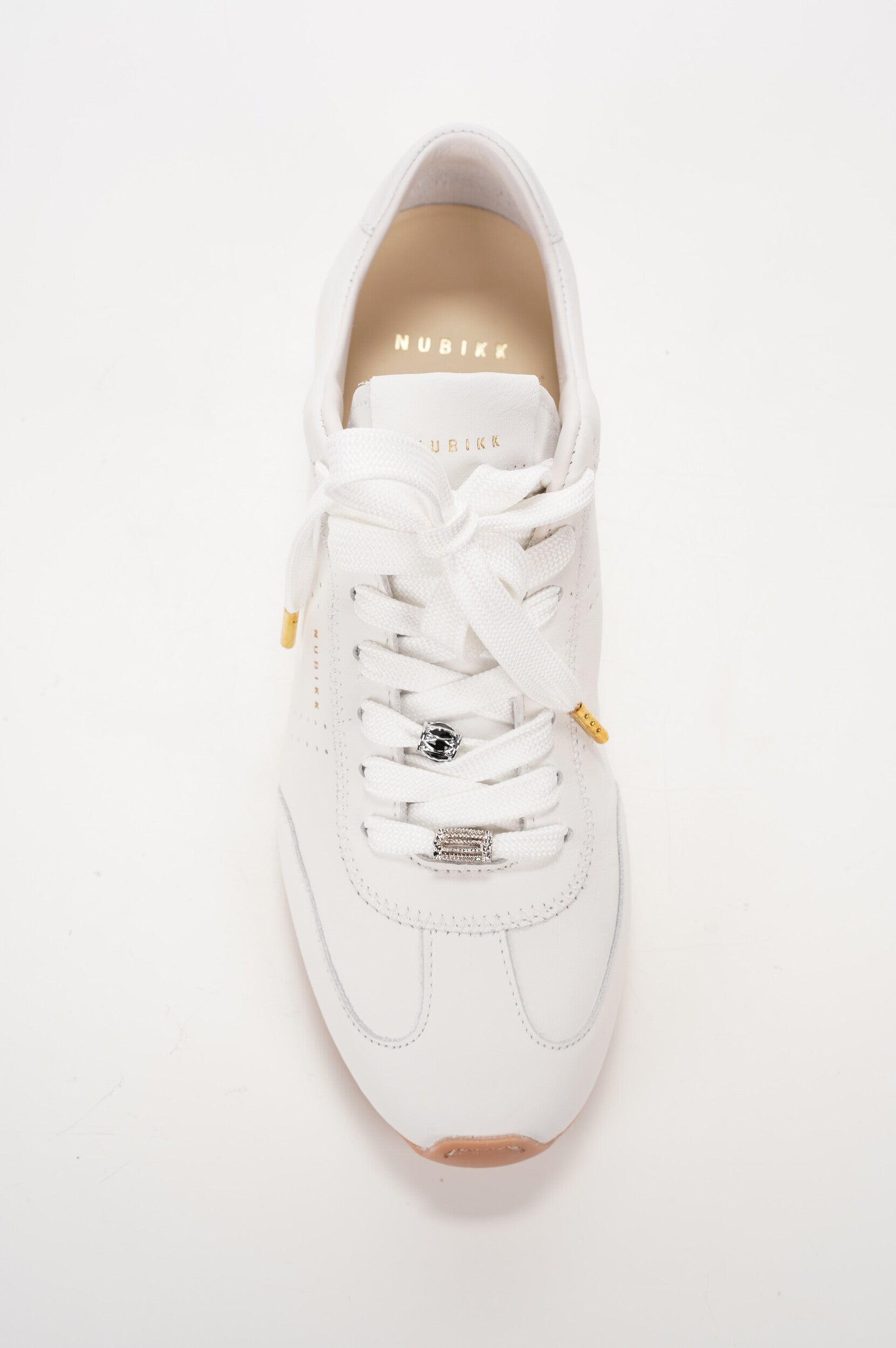 NUBIKK Sneakers Billy Lou white leather