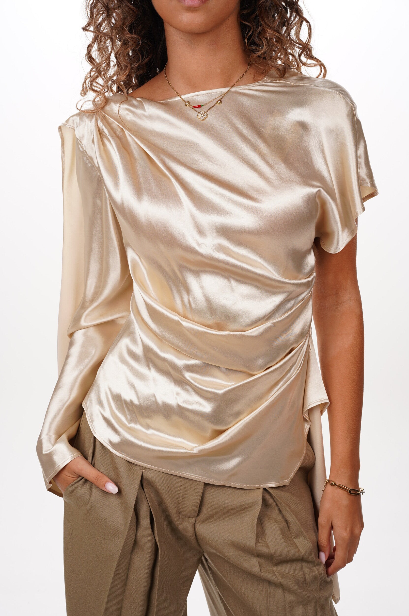 ERIKA CAVALLINI Blouse P6WQ02