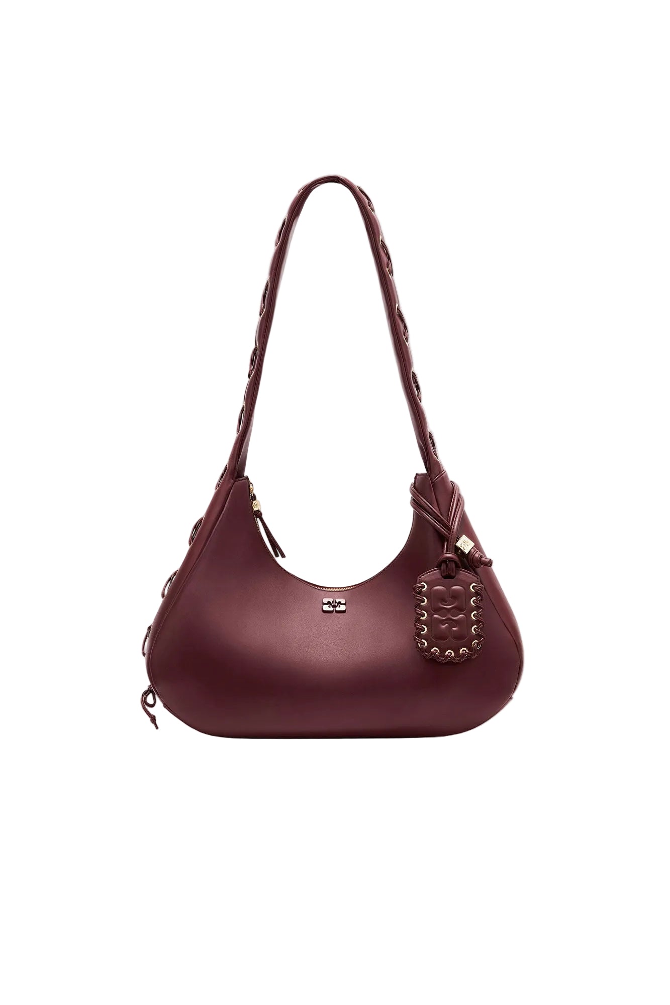 GANNI Bag Hobo medium laces