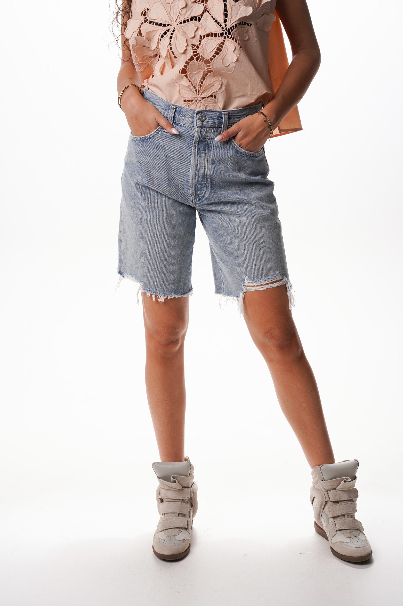 AGOLDE Shorts Indra short