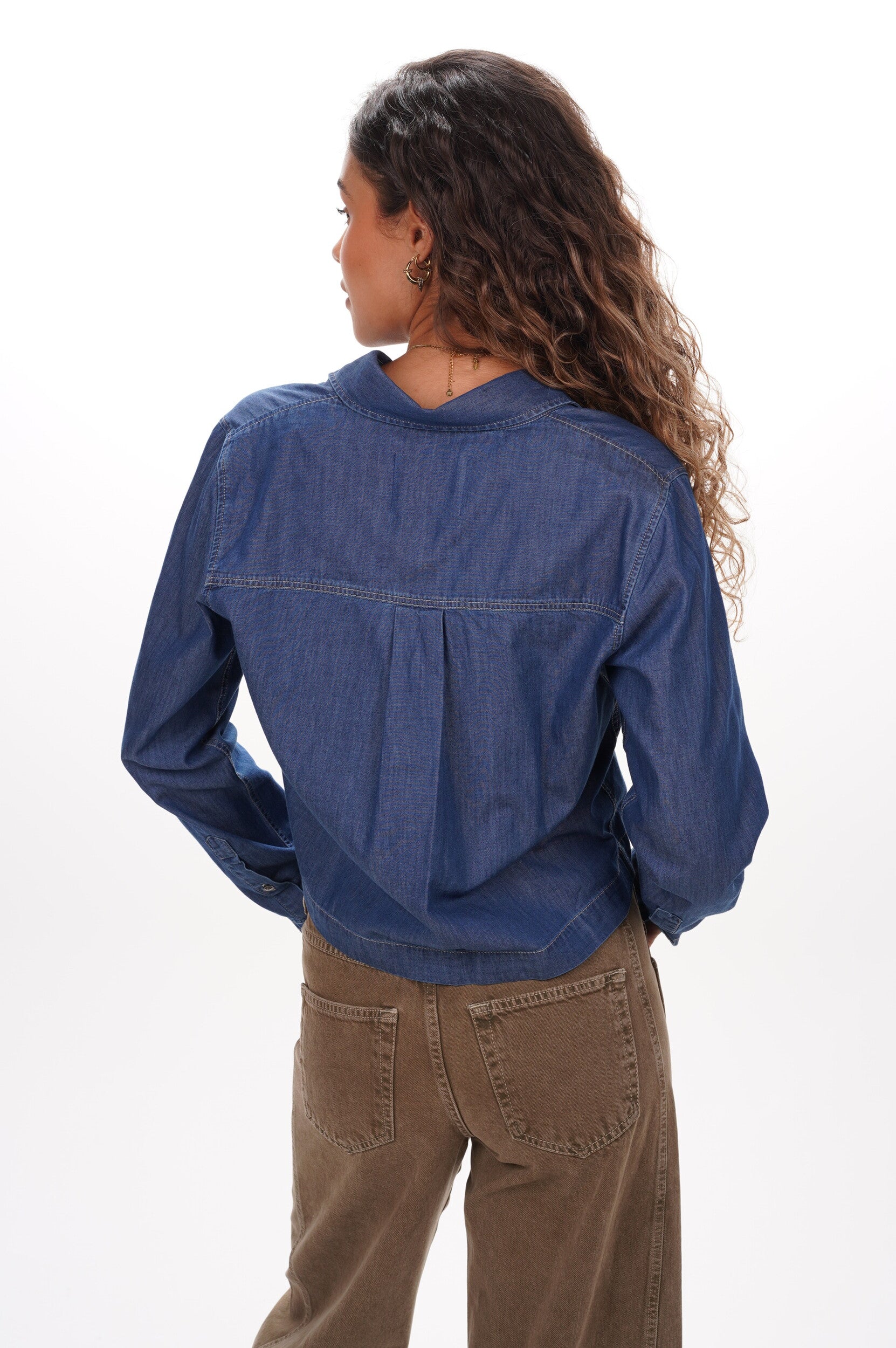 CLOSED Blouse Cropped classic