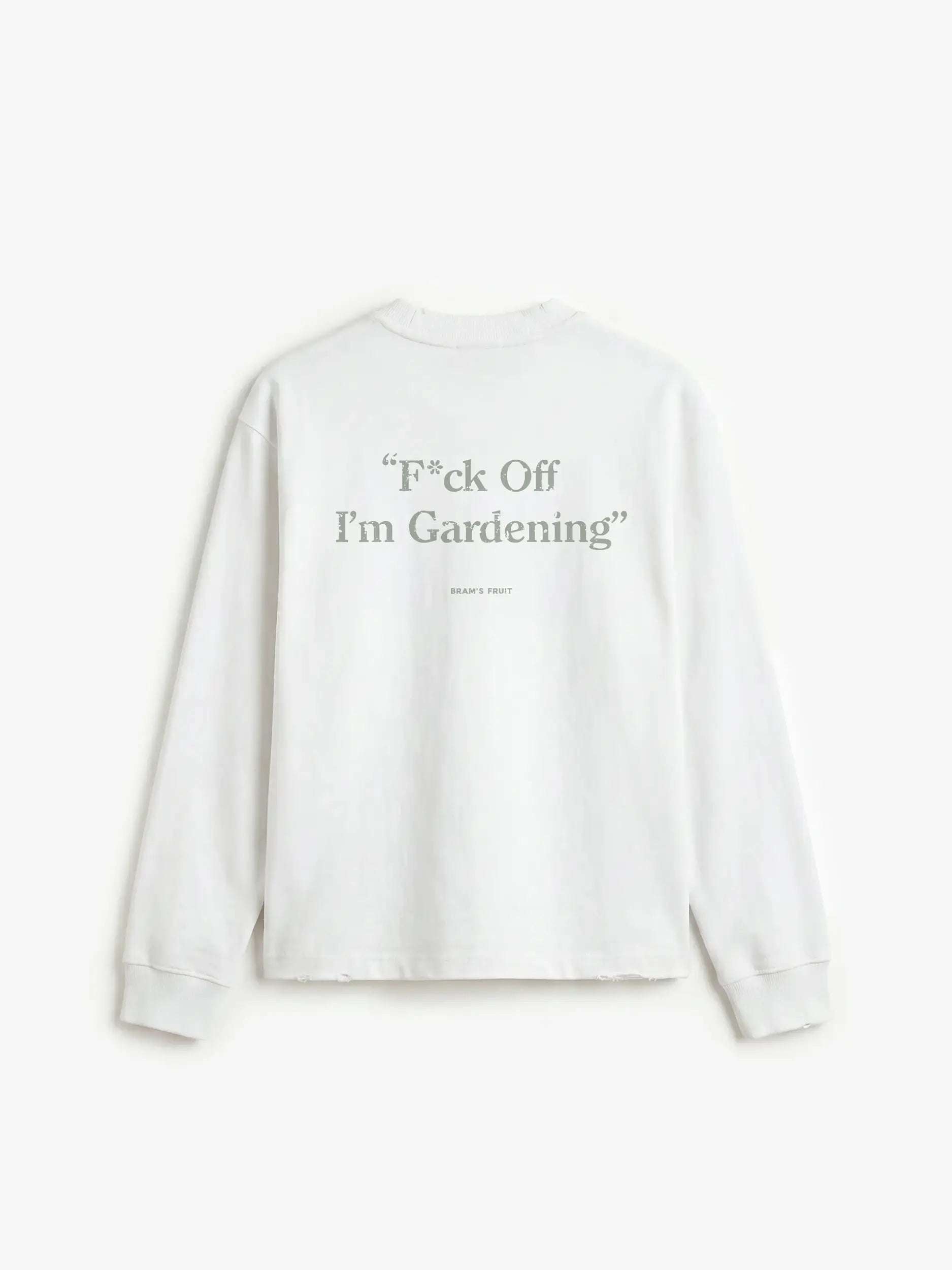 BRAMS FRUIT T Shirt Distressed F*ck Off longsleeve