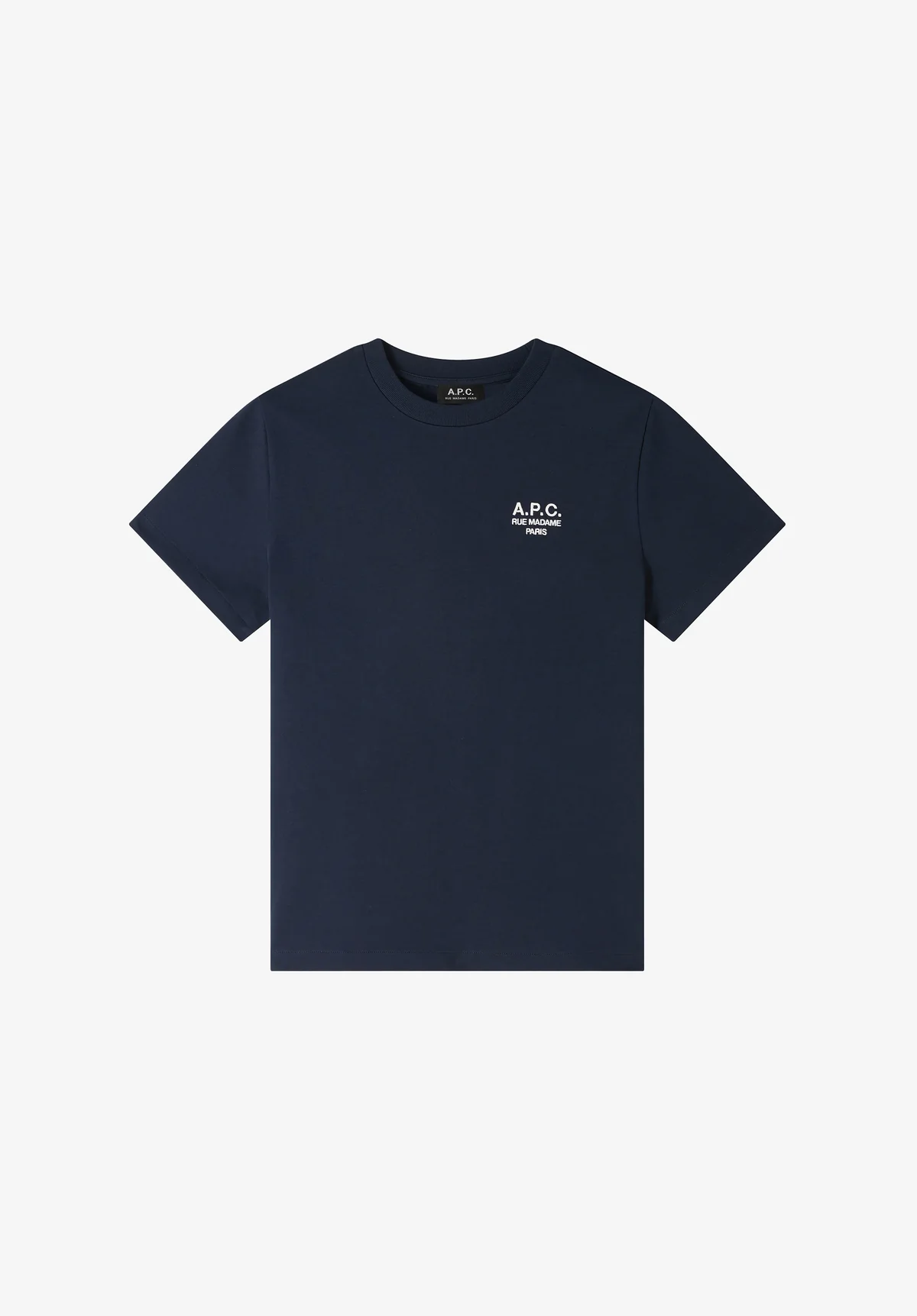 A.P.C. T Shirt T-SHIRT STANDARD RUE MADAME BLANC-NAVY