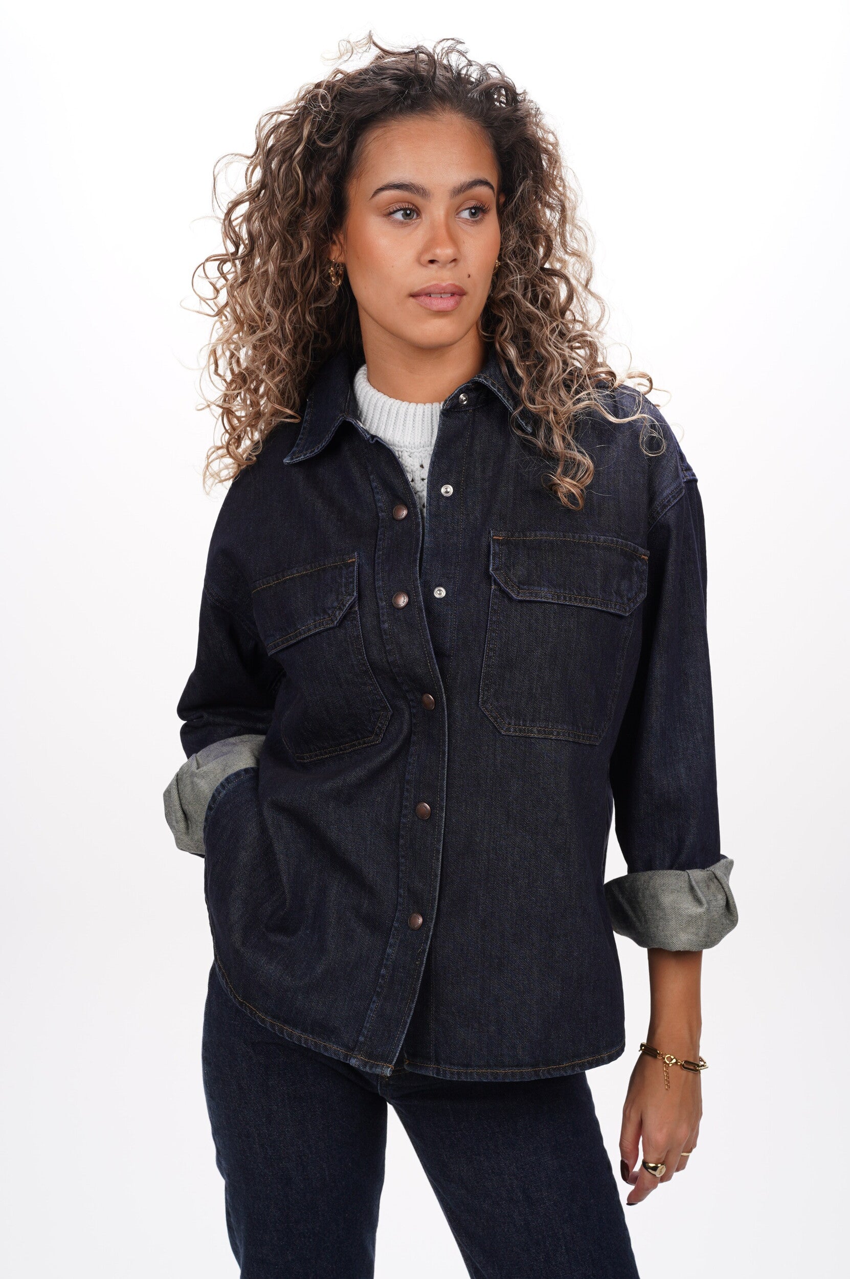 AGOLDE Blouse Gwen Slice