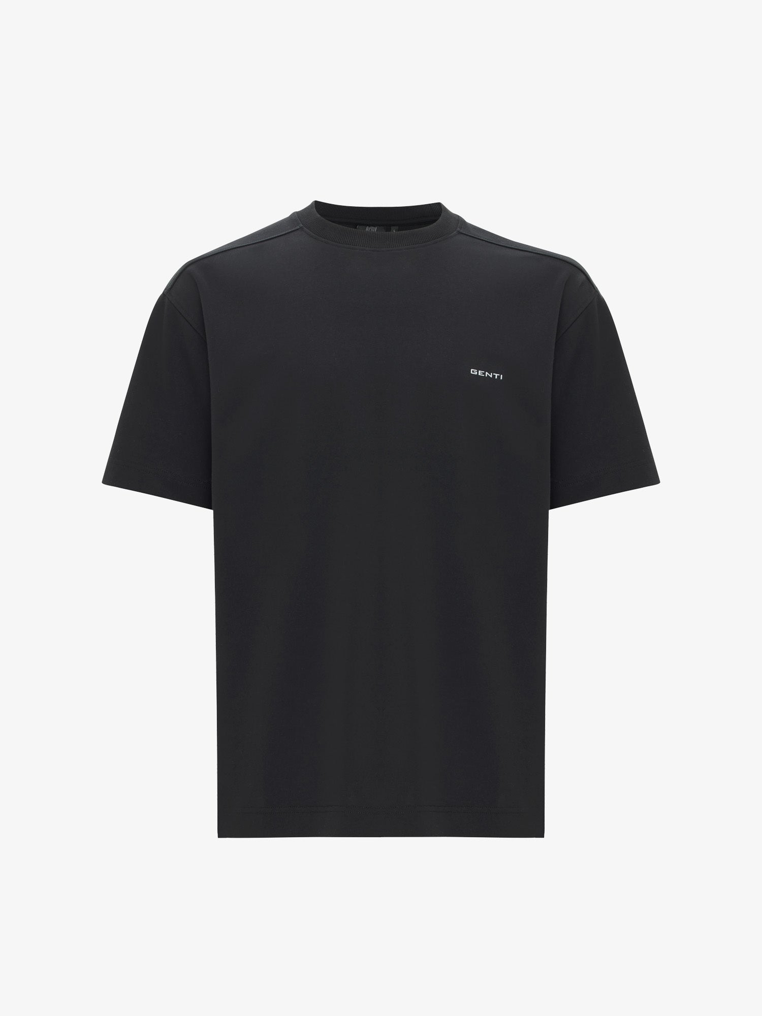 GENTI T Shirt T-shirt SS Black