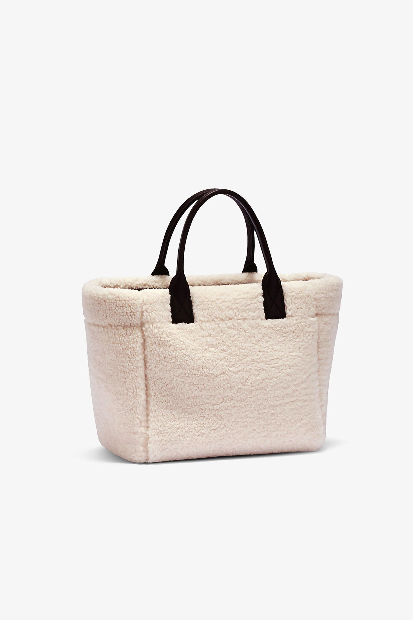 GANNI Bag Small easy shopper shearling