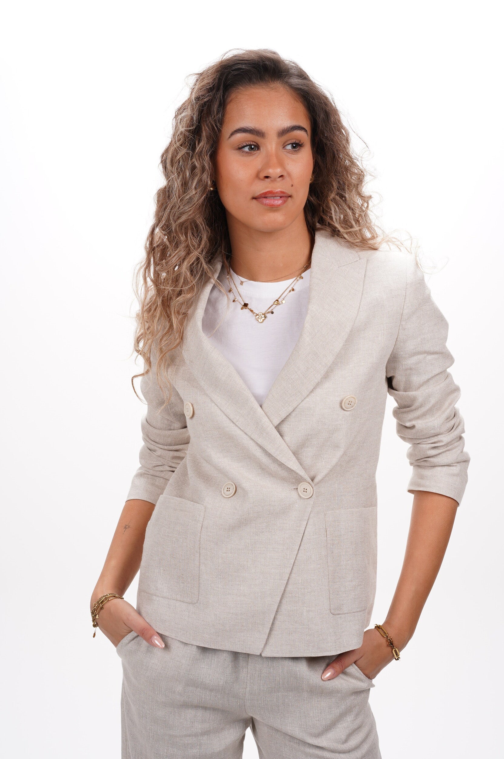 ELEVENTY Ladies Blazer k80giai01-tes0k091-02