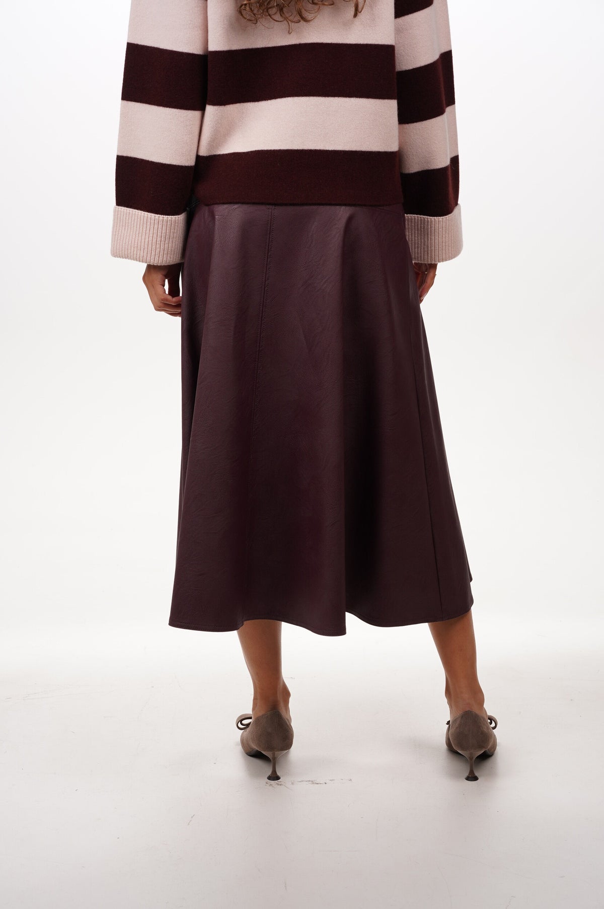 FORTE FORTE Skirt Eco leather mini
