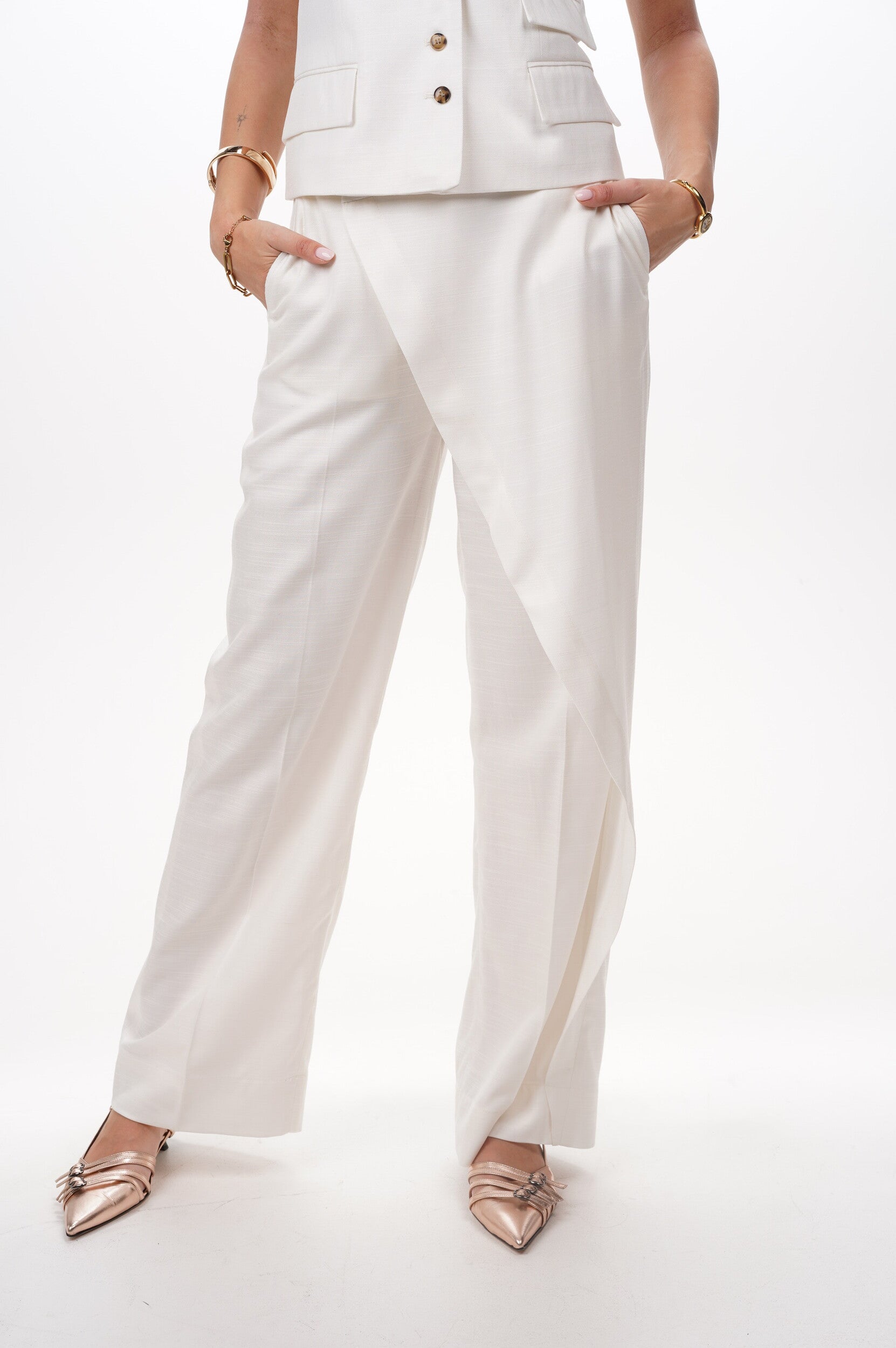 HERSKIND Trousers Alina midt maist