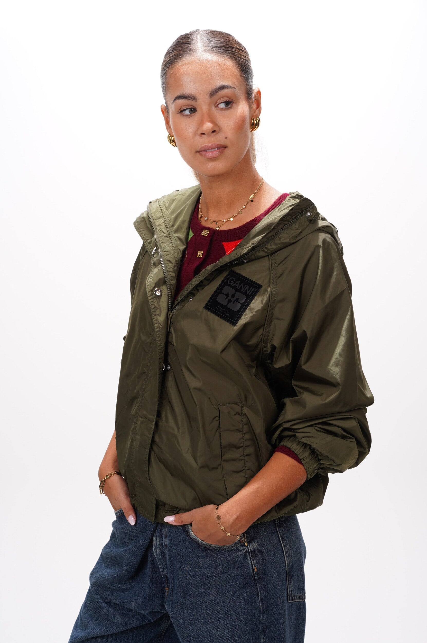 GANNI Jack Flyweight nylon