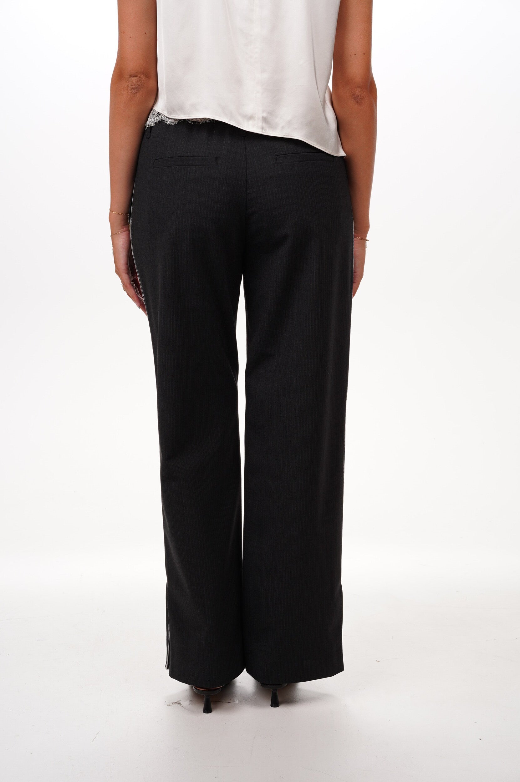HERSKIND Trousers Davi mid waist