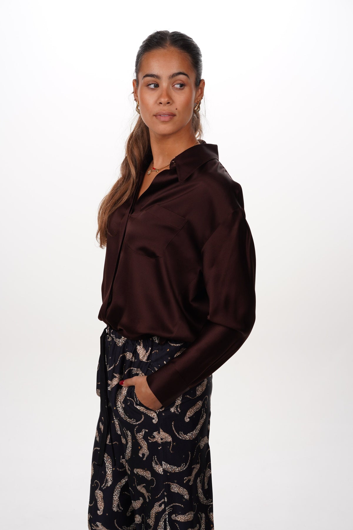 VINCE Blouse DOLMAN SHIRT