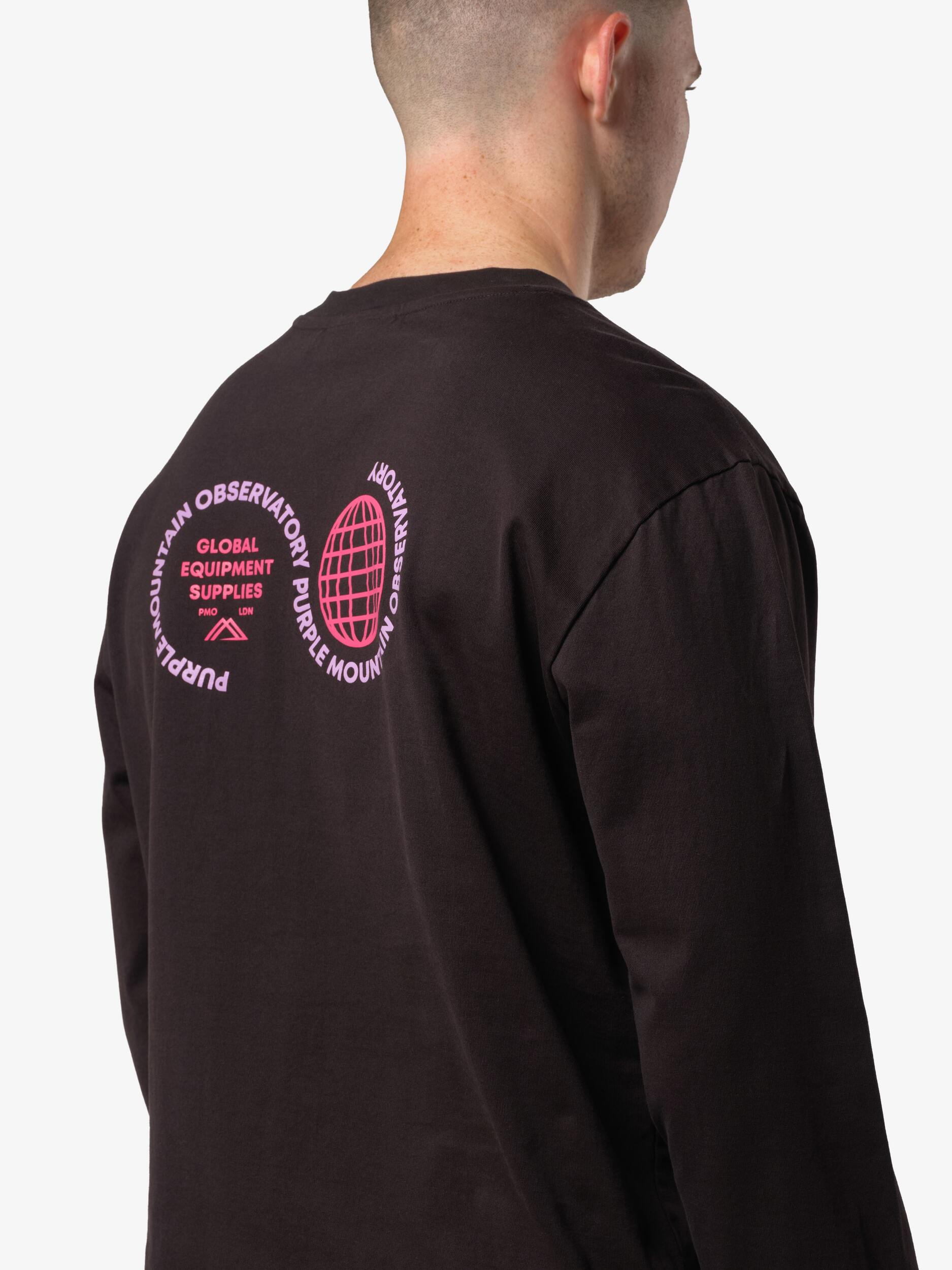 Purple Mountain Observatory T Shirt GLOBE LS TEE