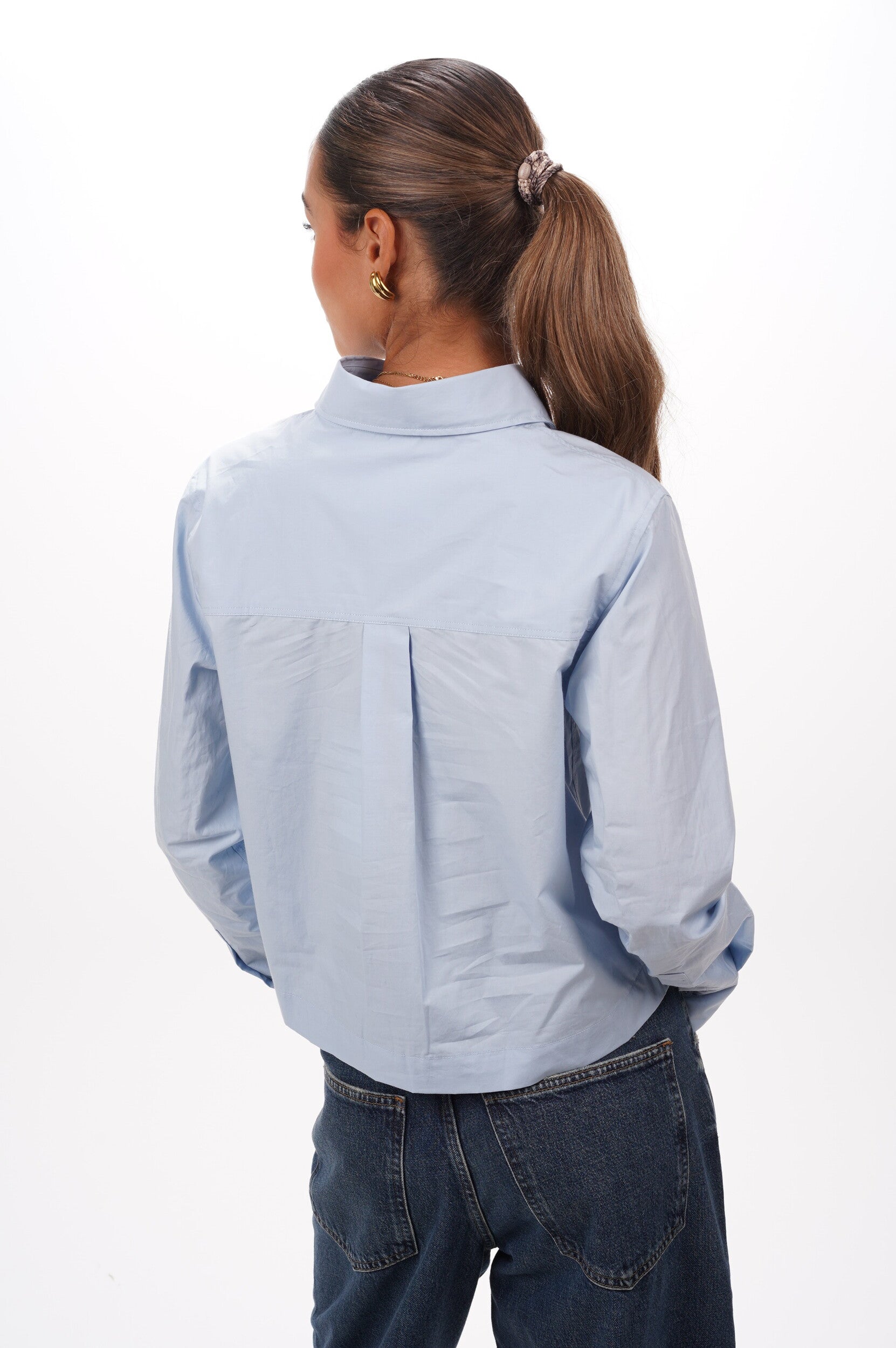 CLOSED Blouse Cropped classic shirt