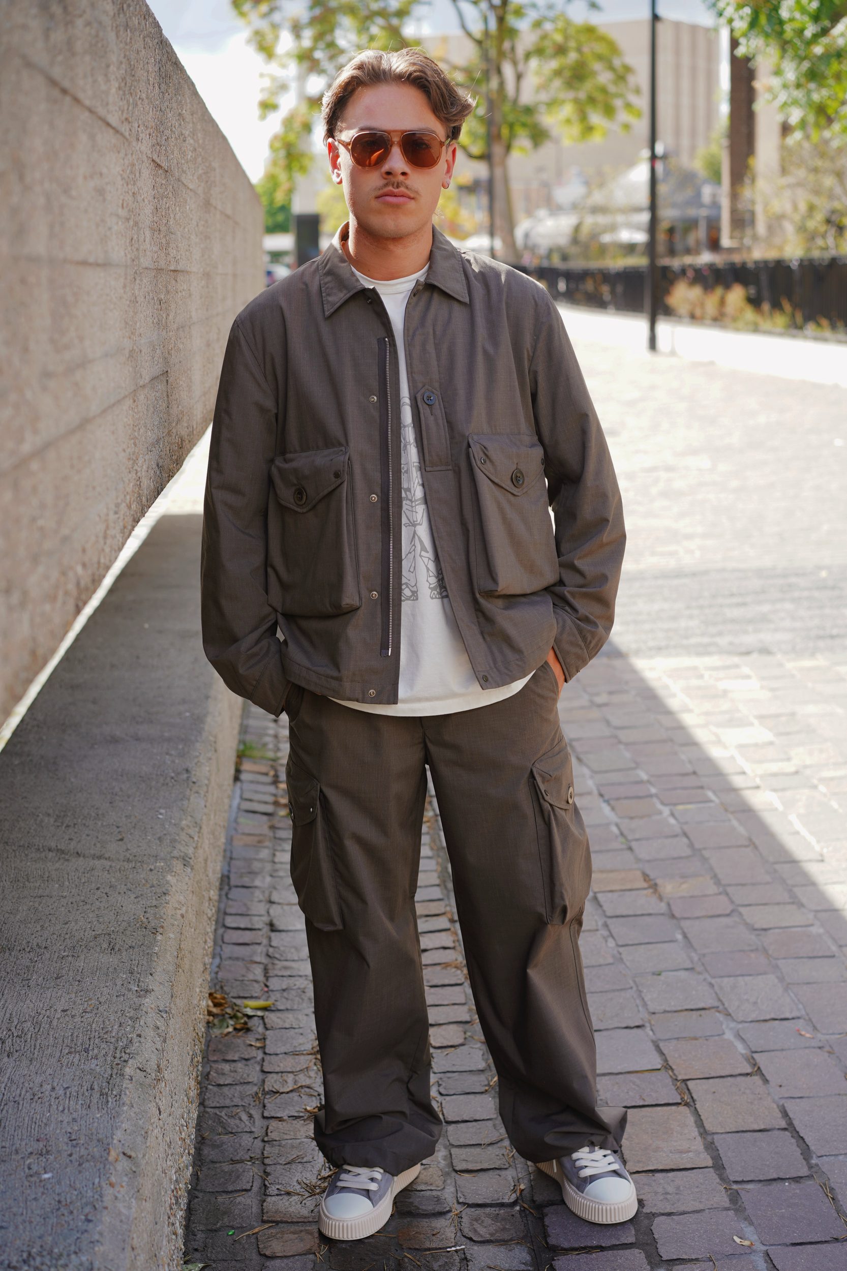 TEN C Jack MID LAYER VERDE