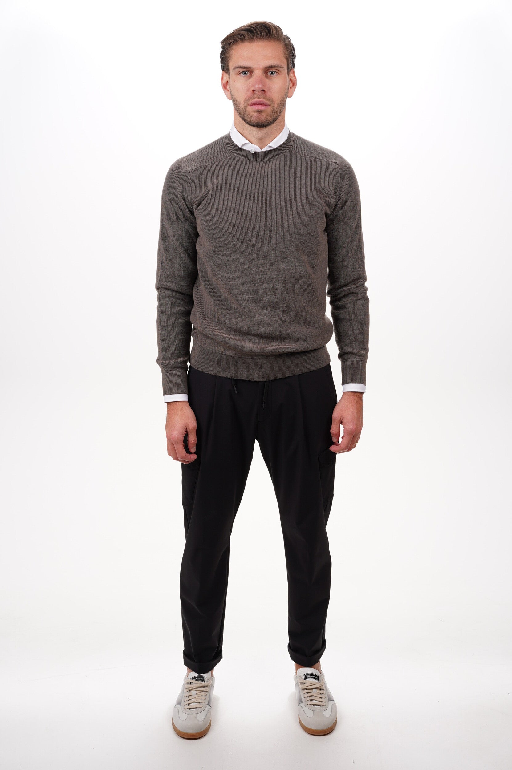 HERNO Trousers Pantalone Con Tasche A Toppa