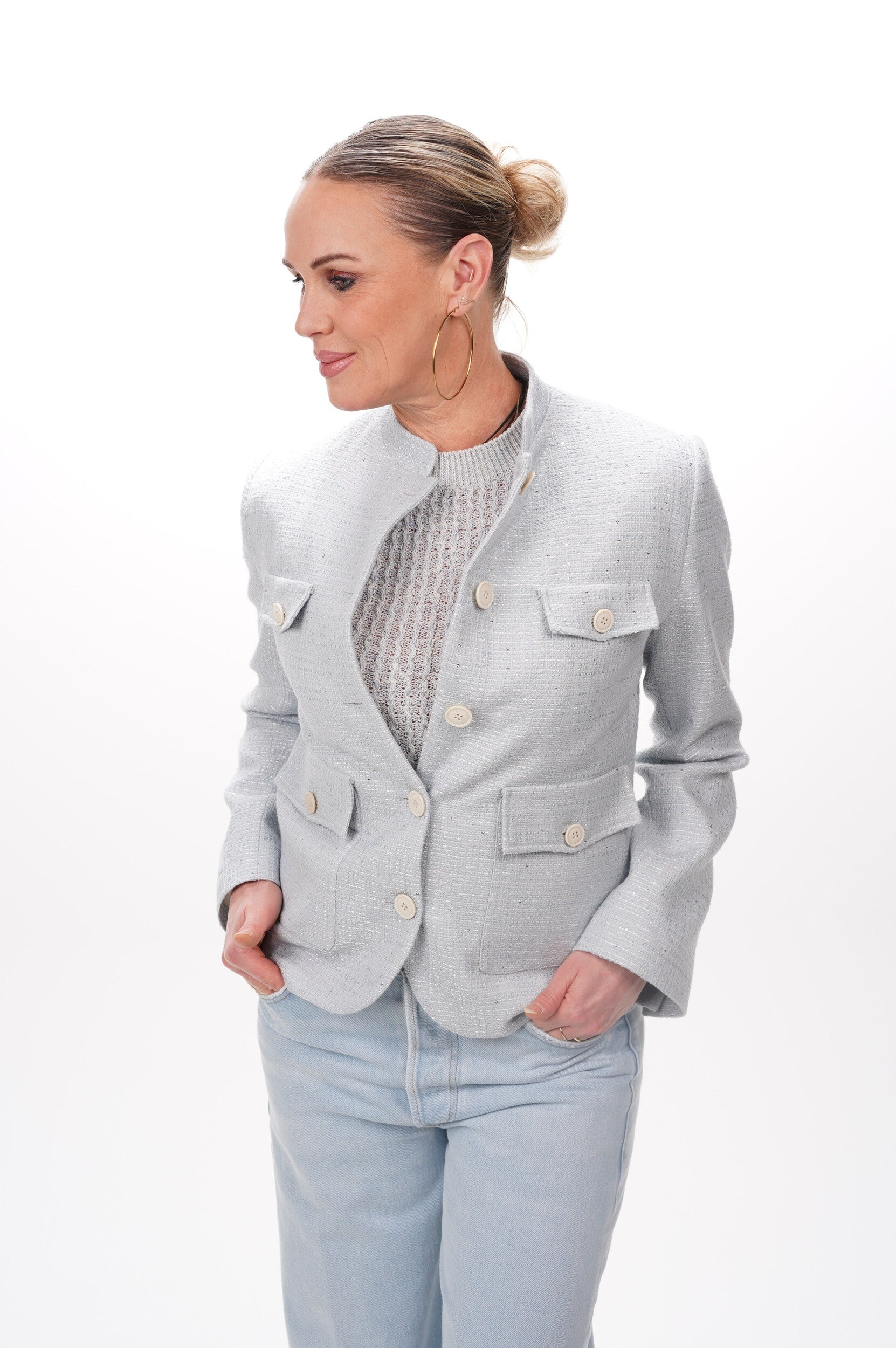 ELEVENTY Ladies Blazer m80giam04