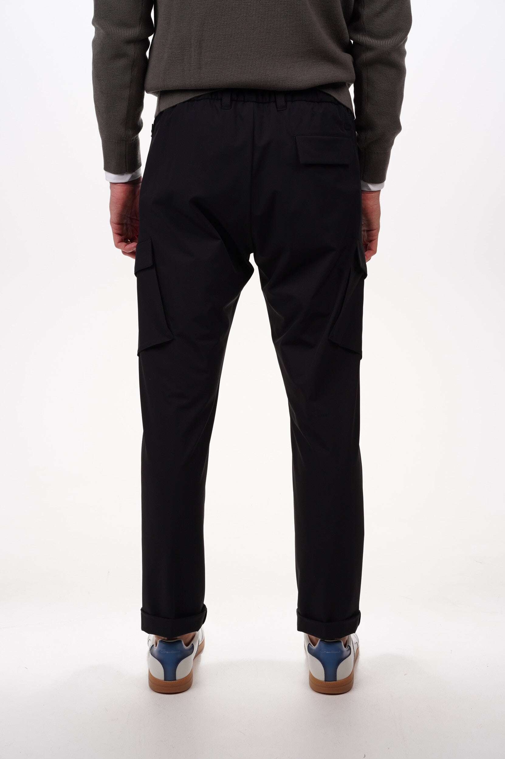 HERNO Trousers Pantalone Con Tasche A Toppa