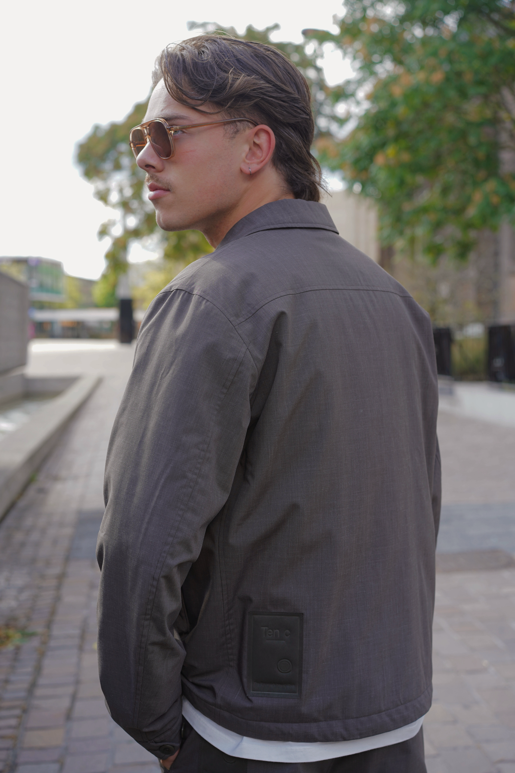 TEN C Jack MID LAYER VERDE