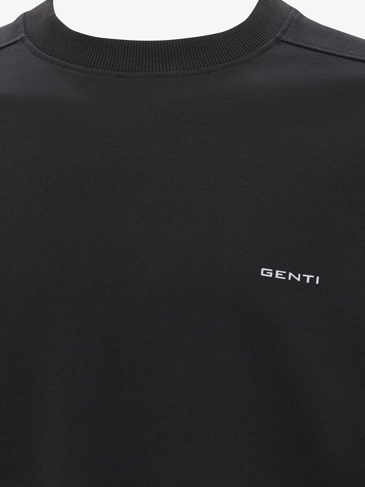 GENTI T Shirt T-shirt SS Black