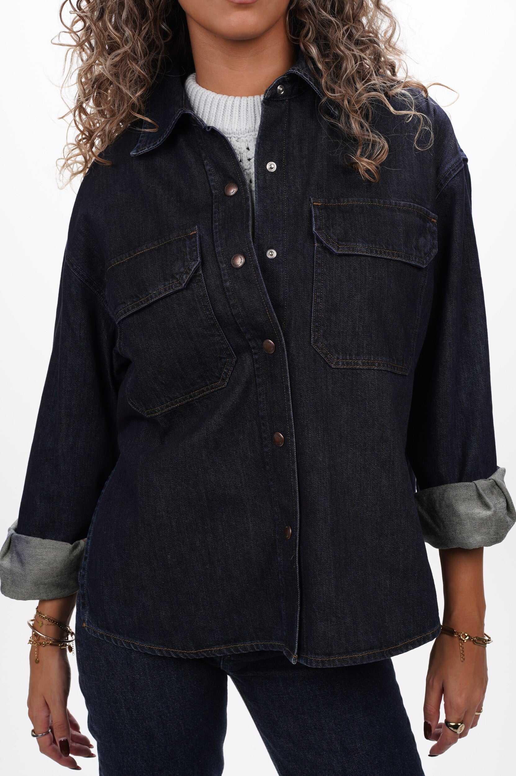 AGOLDE Blouse Gwen Slice