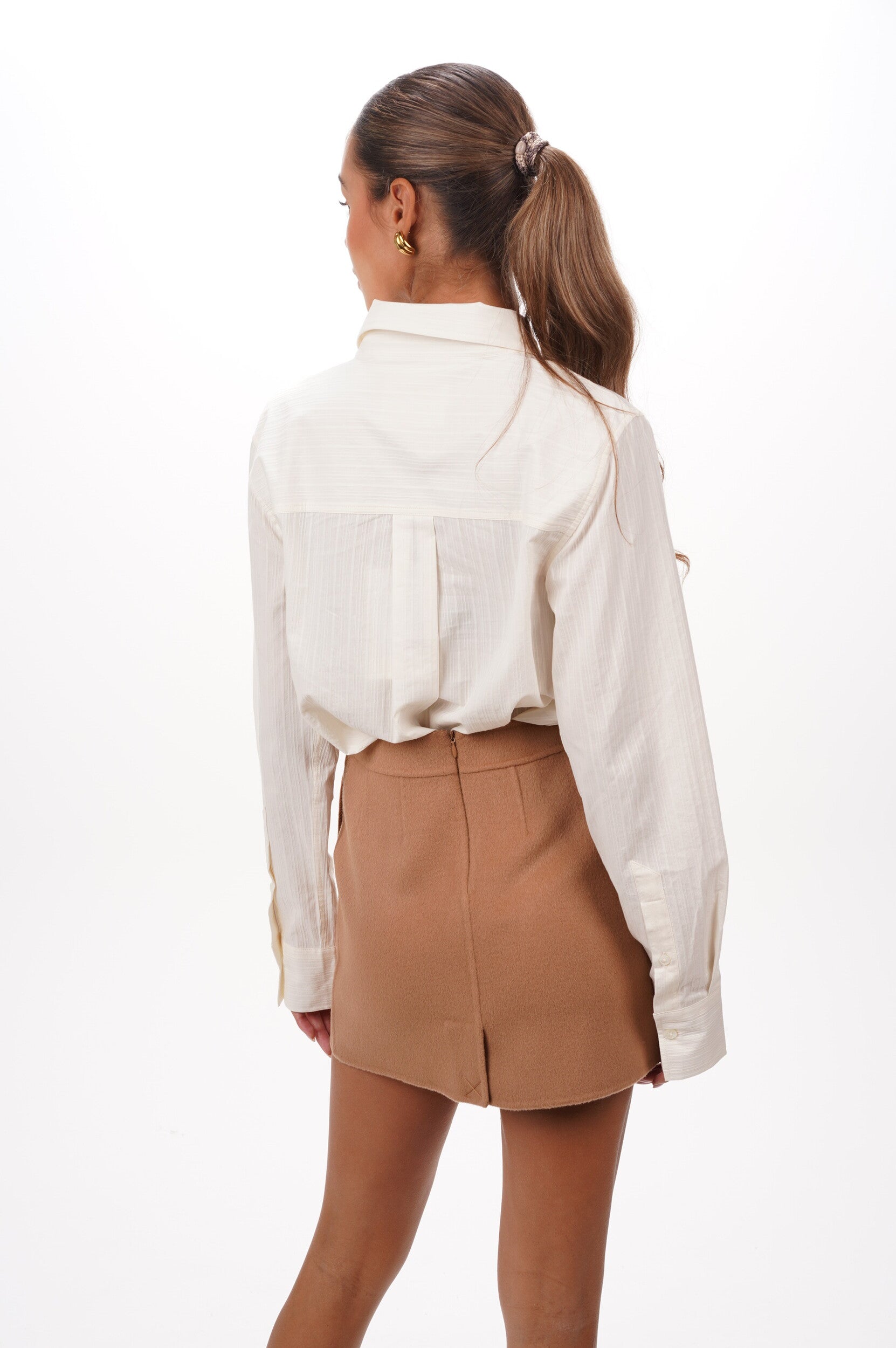 CLOSED Blouse Cropped classic shirt
