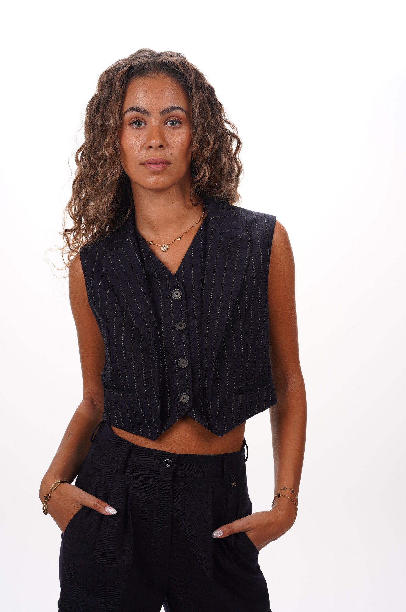 ERIKA CAVALLINI Gilet P5WZ03