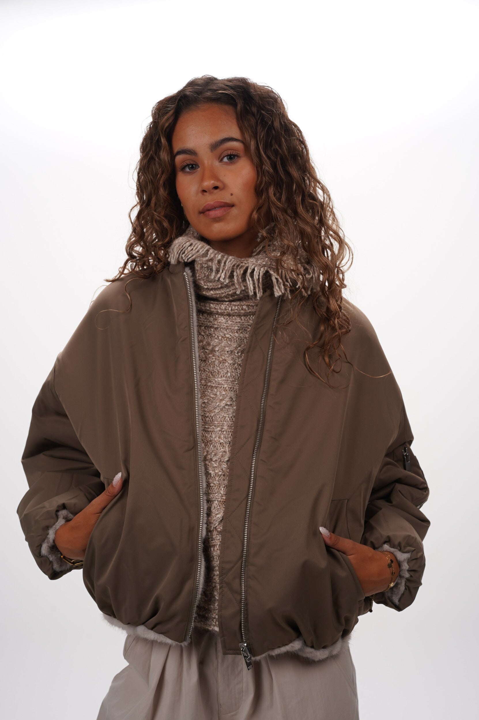 ALTER EGO Coat Pearl