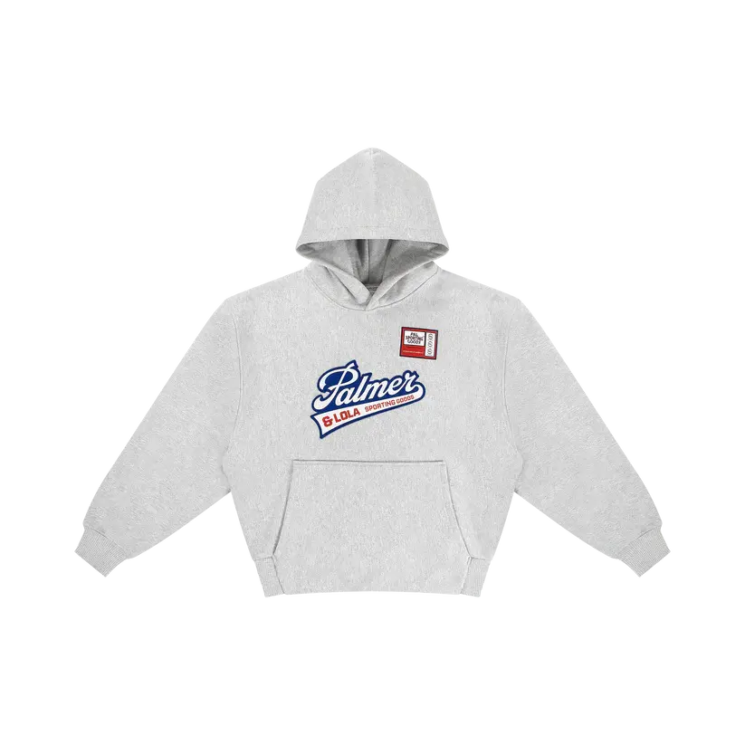 PAL SPORTING GOODS Pull Palmers League Hoody Light Grey Marl