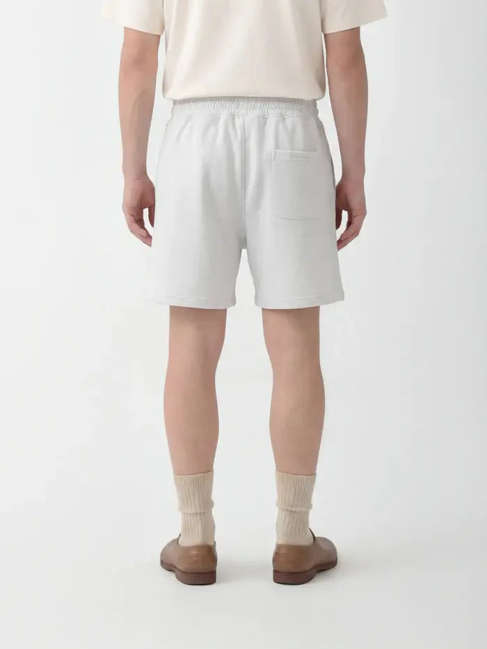 BRAMS FRUIT Shorts Distressed Script Logo Short Grey