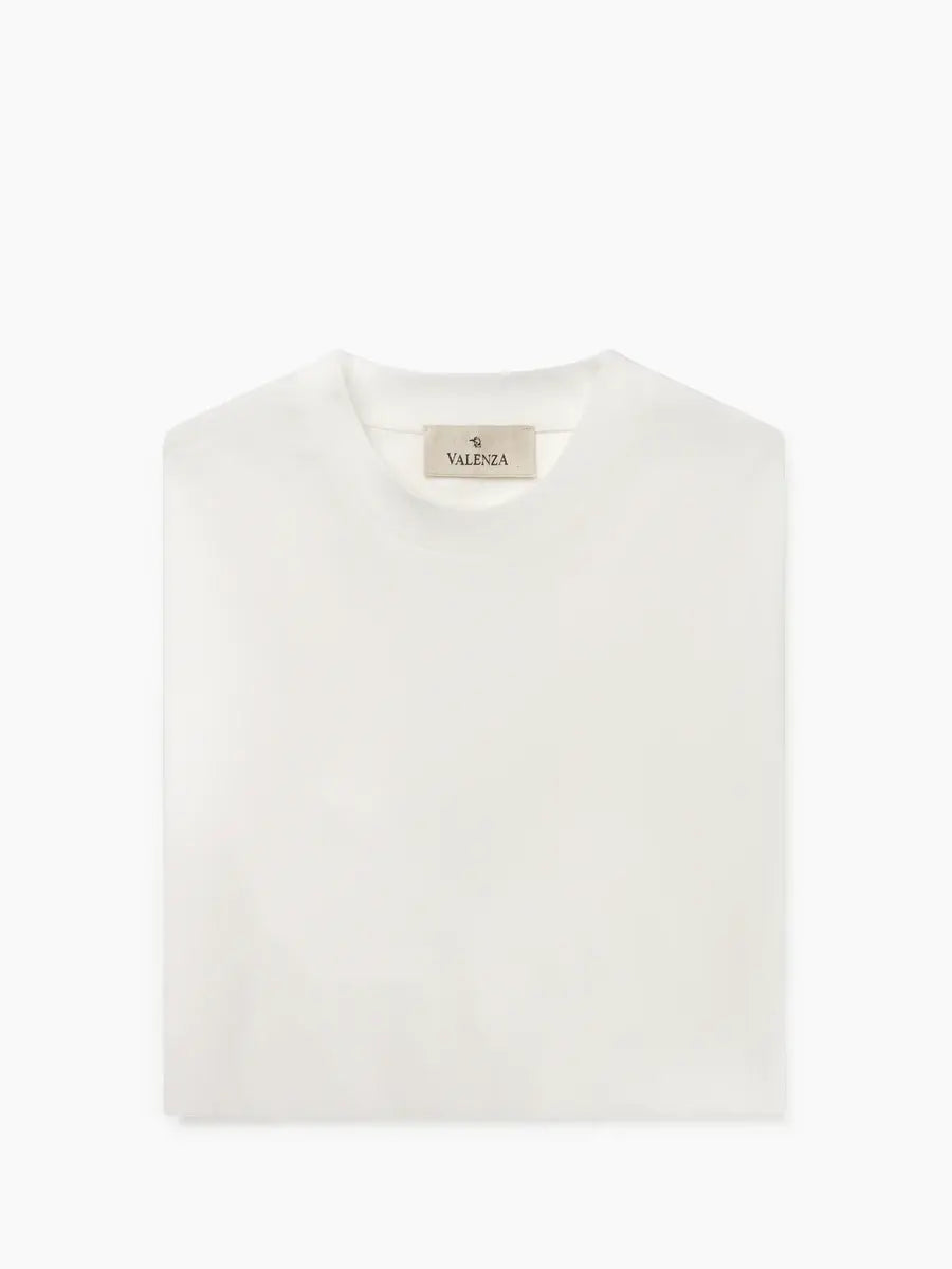 VALENZA T-Shirt Supima off-white