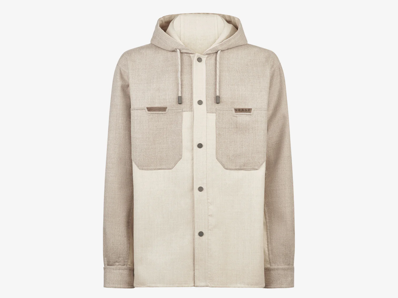 SEASE Jack HOODED OVERSHIRT DOUBLE