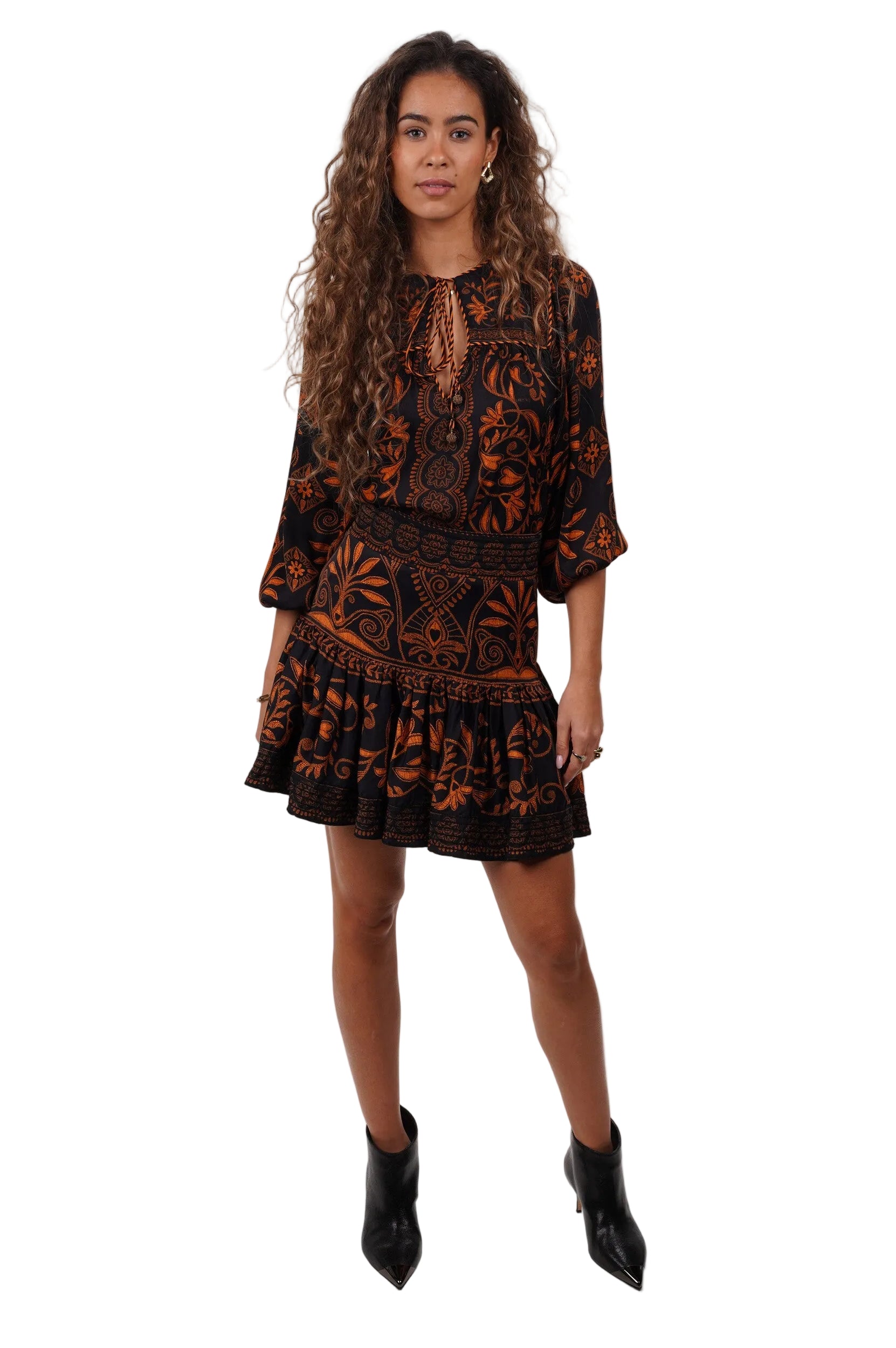FARM RIO Skirt Cornely Ainika black mini