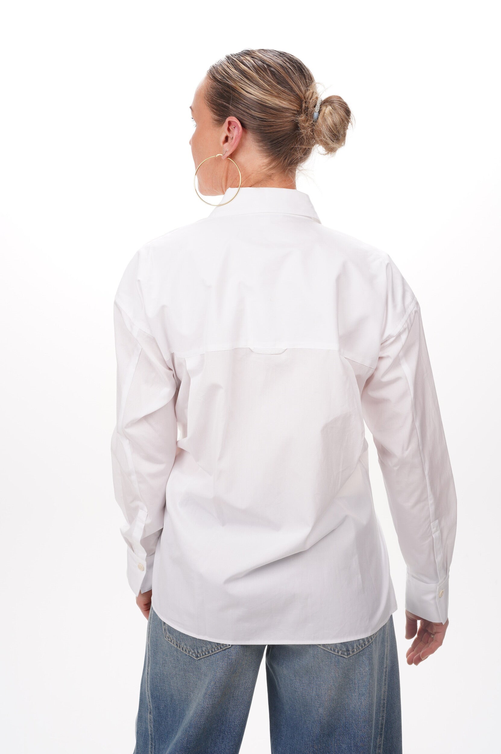 VINCE Blouse Covertible button down