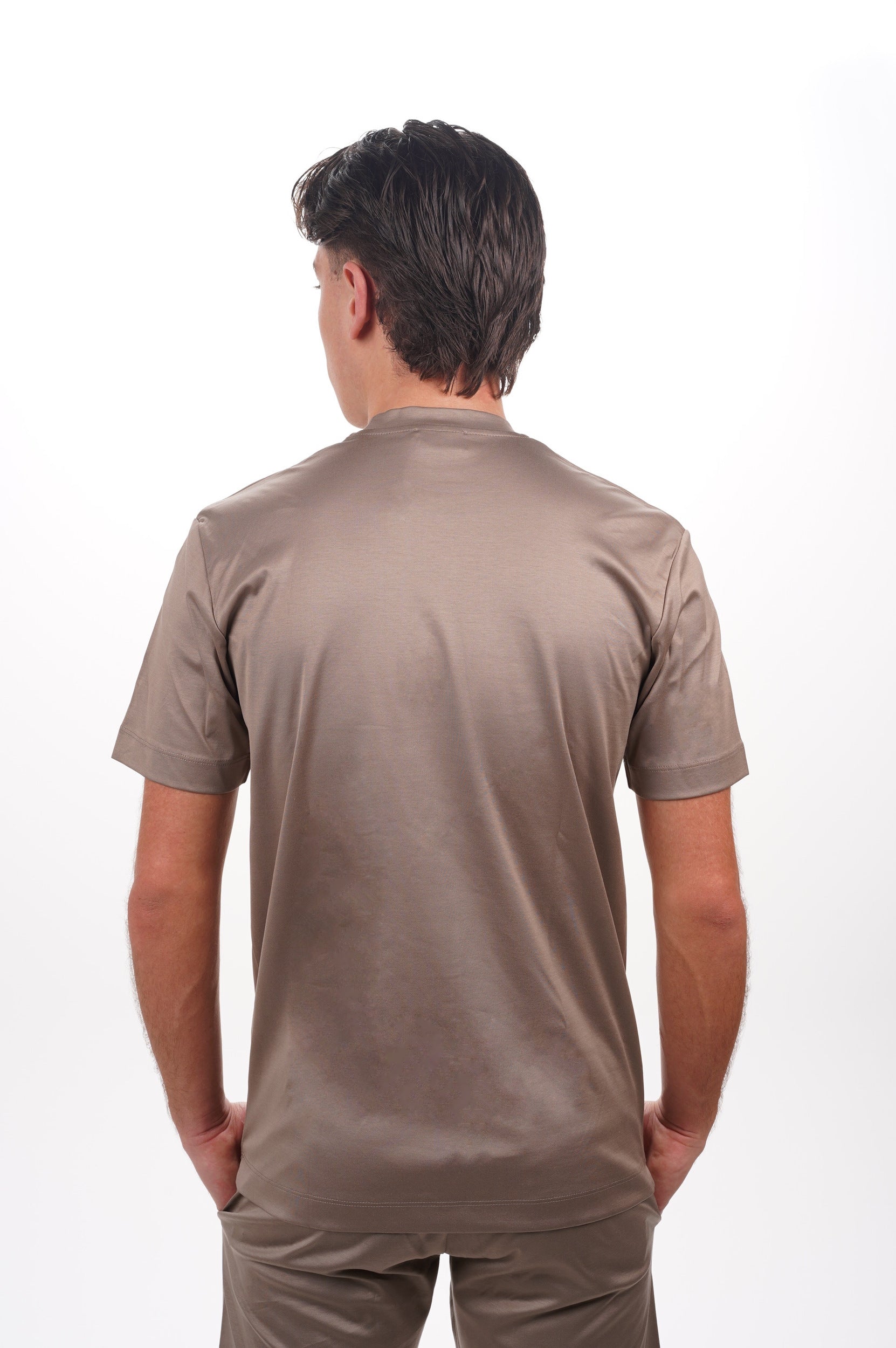 VALENZA T-Shirt Supima lead grey