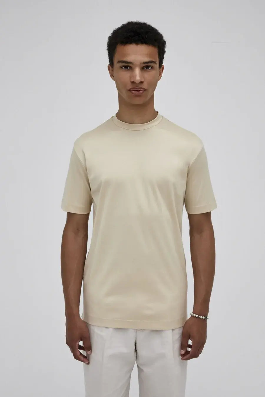 VALENZA T Shirt Supima beige