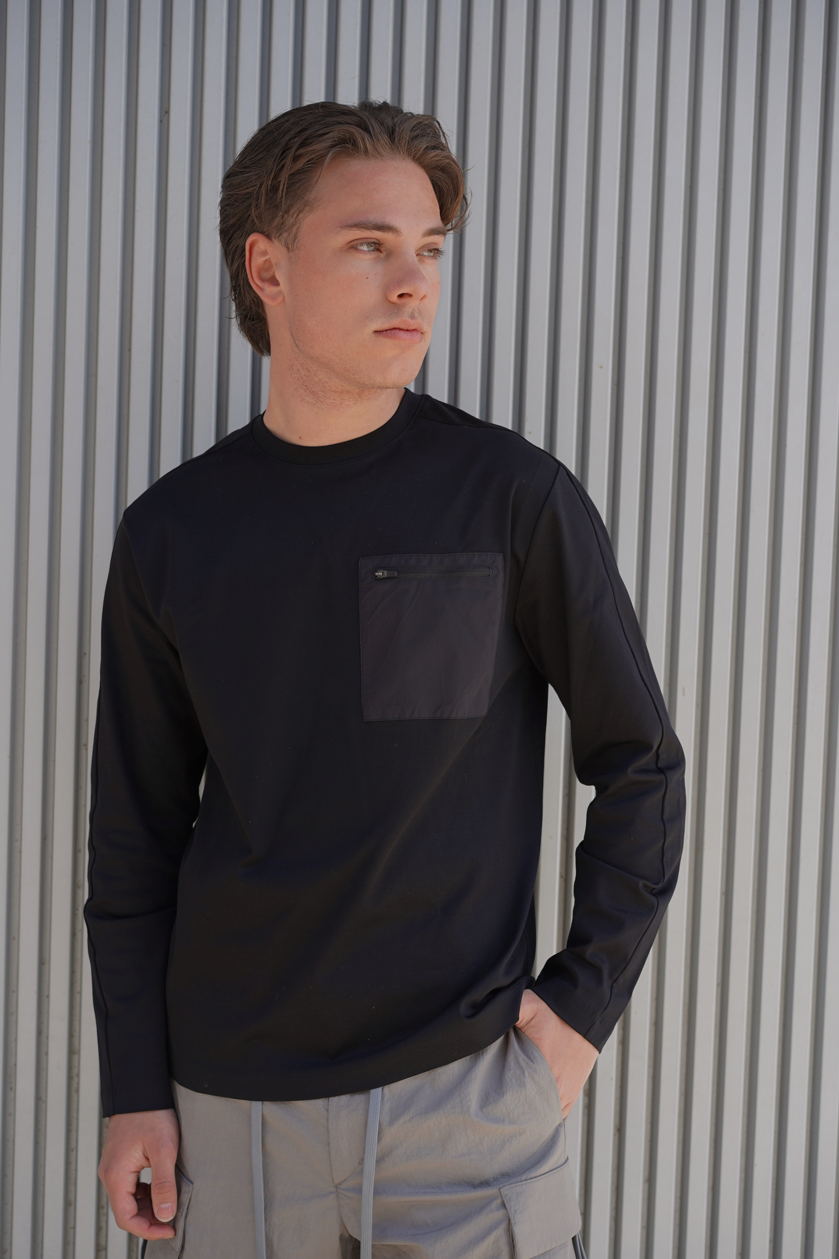 HERNO T Shirt Men's Knitted T-shirt