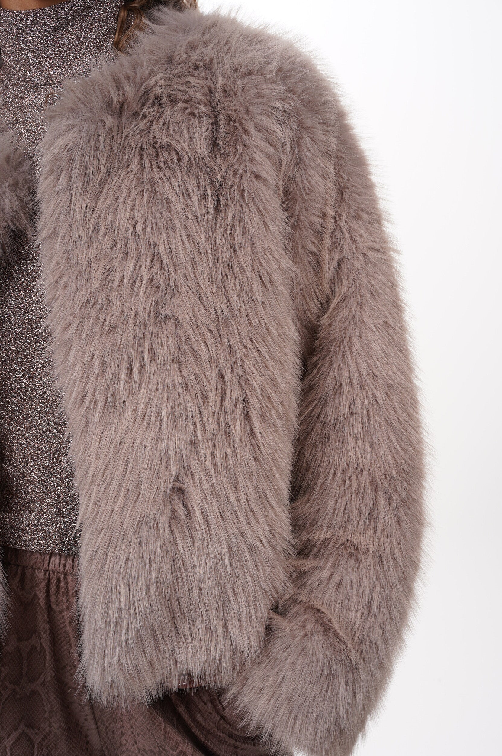 ERIKA CAVALLINI Coat P5WW08 ECO FUR