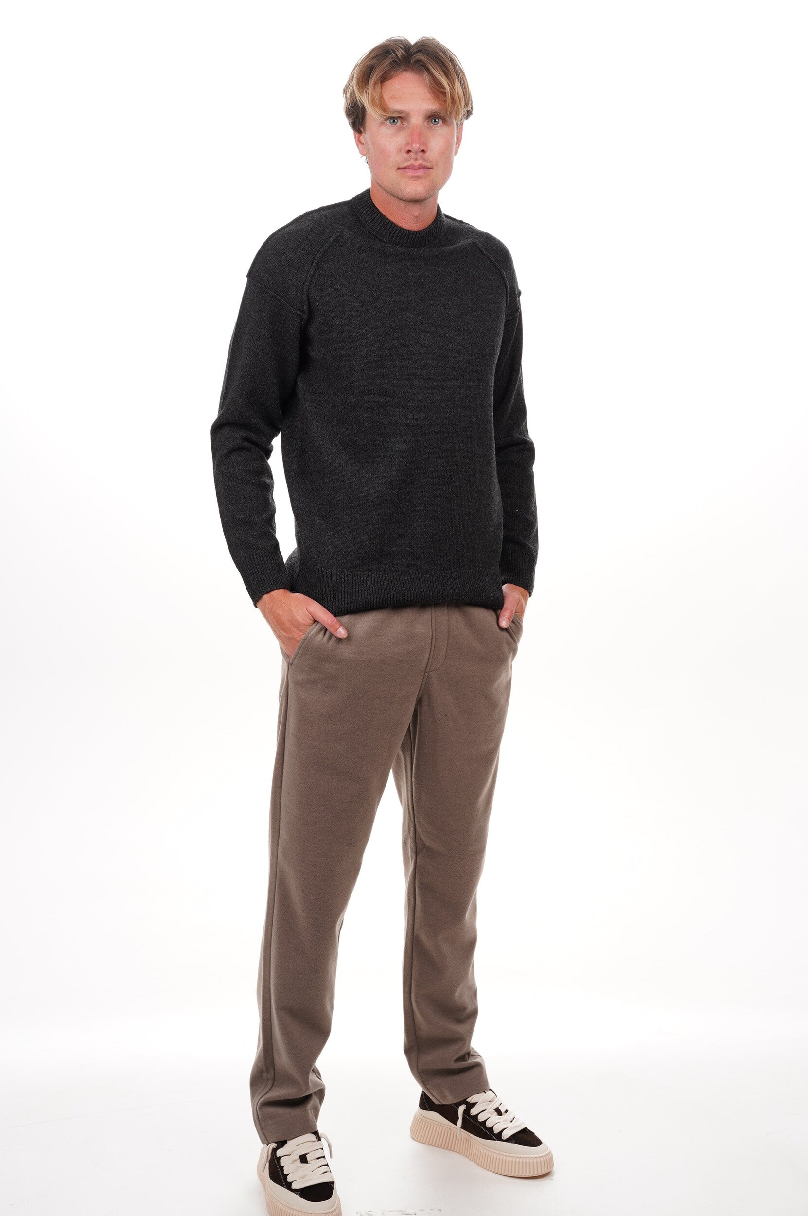 GENTI Pull Round Neck LS