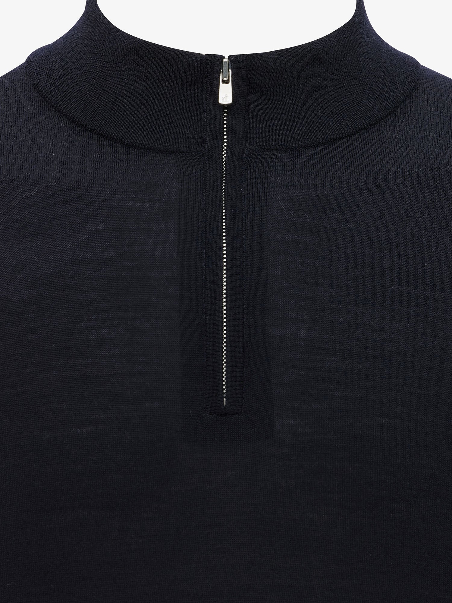 GENTILUOMO Pull Turtle Zip LS Navy